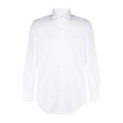 Finamore Formal Shirts White, Herr