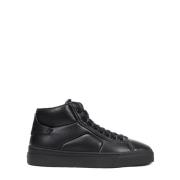 Santoni Glory Läder Sneakers Black, Dam