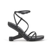 United Nude High Heel Sandals Black, Dam