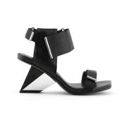 United Nude High Heel Sandals Black, Dam