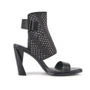 United Nude Grafisk Vävd Slingback Sandal med Flare Häl Multicolor, Da...