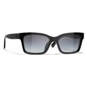 Chanel Sunglasses Black, Unisex