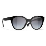 Chanel Sunglasses Black, Unisex