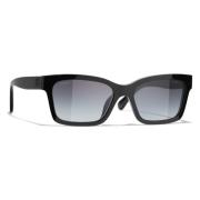 Chanel Sunglasses Black, Unisex