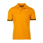 K-Way Polo Shirts Orange, Herr