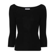 Max Mara T-Shirts Black, Dam