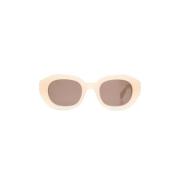 Mykita Satäng solglasögon Beige, Dam