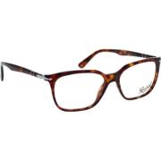 Persol Stiliga original receptglasögon Brown, Unisex