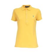 Ralph Lauren Pikétröja i bomull Yellow, Dam