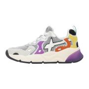 W6Yz Mocka och tekniskt tyg sneakers Sarah-W. Multicolor, Dam