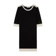 Busnel Short Dresses Black, Dam