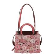 Coach Pre-owned Pre-owned Laeder axelremsvskor Pink, Dam