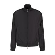 Emporio Armani Bomber Jackets Black, Herr