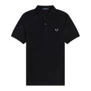 Fred Perry M6000 Plain Polo - Svart/Krom Black, Herr