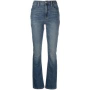 Ralph Lauren Full Length Boot Leg Jeans Blue, Dam