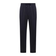 Brunello Cucinelli Linne Joggers Blue, Herr