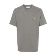 Maison Kitsuné T-Shirts Gray, Herr