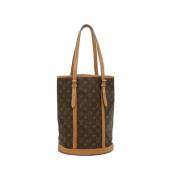 Louis Vuitton Vintage Pre-owned Canvas louis-vuitton-vskor Brown, Dam