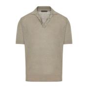 Corneliani Polo Shirts Gray, Herr