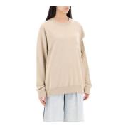 MM6 Maison Margiela Sweatshirts Beige, Dam