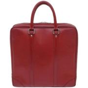 Louis Vuitton Vintage Pre-owned Laeder portfljer Red, Dam