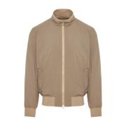 Barba Bomber Jackets Beige, Herr