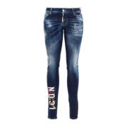 Dsquared2 Slim-fit Jeans Blue, Dam