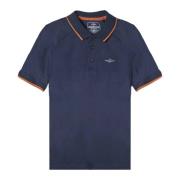 Aeronautica Militare Polo Shirts Blue, Herr