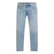 Tommy Hilfiger Klassiska Straight Leg Jeans Blue, Herr