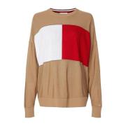 Tommy Hilfiger Round-neck Knitwear Multicolor, Dam