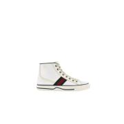 Gucci Hög Topp GG Tennis 1977 Sneakers White, Dam