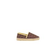 Carolina Herrera Canvas Viena Espadrillos Multicolor, Dam