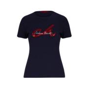 Carolina Herrera T-Shirts Blue, Dam