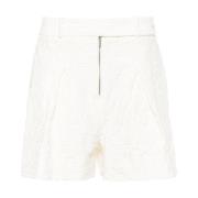 Jil Sander Short Shorts White, Dam