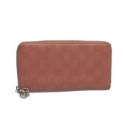 Gucci Vintage Pre-owned Canvas plnbcker Pink, Dam