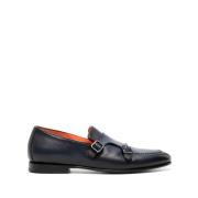 Santoni Business Shoes Blue, Herr