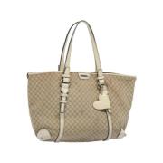 Celine Vintage Pre-owned Canvas celine-vskor Beige, Dam