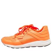 Gucci Vintage Pre-owned Laeder sneakers Orange, Herr