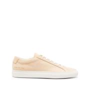 Common Projects Tan Kontrast Sneaker Beige, Herr