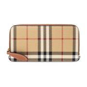 Burberry Rutig plånbok Multicolor, Dam