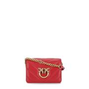 Pinko Cross Body Bags Red, Dam