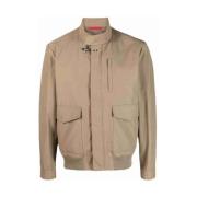 Fay Light Jackets Brown, Herr