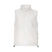 Aspesi Vattenavvisande Nylon Puffer Vest White, Herr