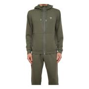 Emporio Armani EA7 Zip-throughs Green, Herr