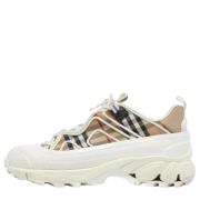 Burberry Vintage Pre-owned Tyg sneakers Multicolor, Herr