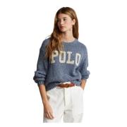 Polo Ralph Lauren Round-neck Knitwear Blue, Dam