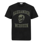 Alexander McQueen T-Shirts Black, Herr