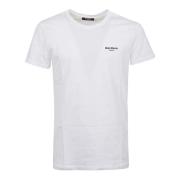 Balmain T-Shirts White, Herr