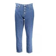 Calvin Klein Cropped Jeans Blue, Dam