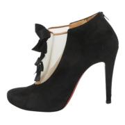 Christian Louboutin Pre-owned Pre-owned Mesh stvlar Black, Dam